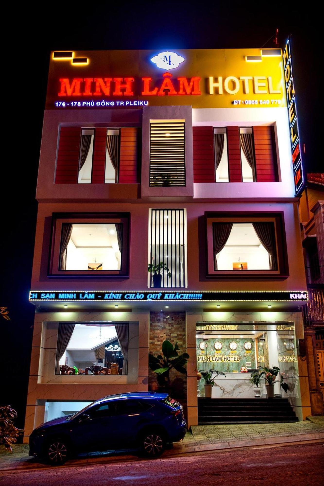 Minh Lam Hotel Pleiku Eksteriør bilde